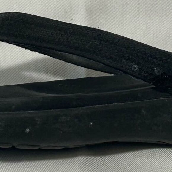 Crocs Dual Comfort Women’s Black Flip Flop Sandals - Picture 4 of 4